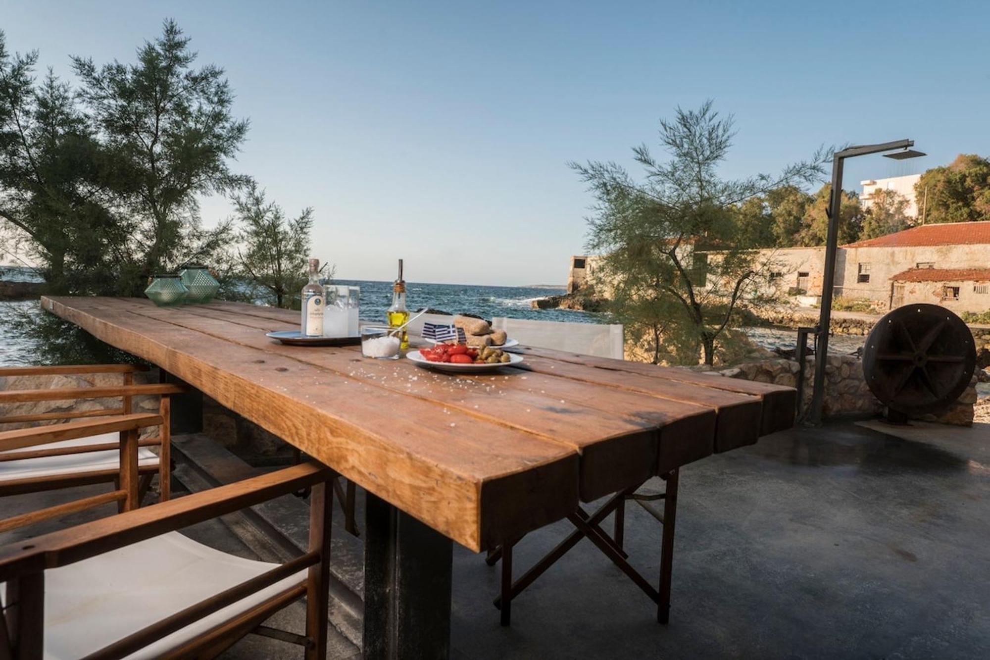 Kito- Transformed House On The Water'S Edge Villa Chania  Luaran gambar