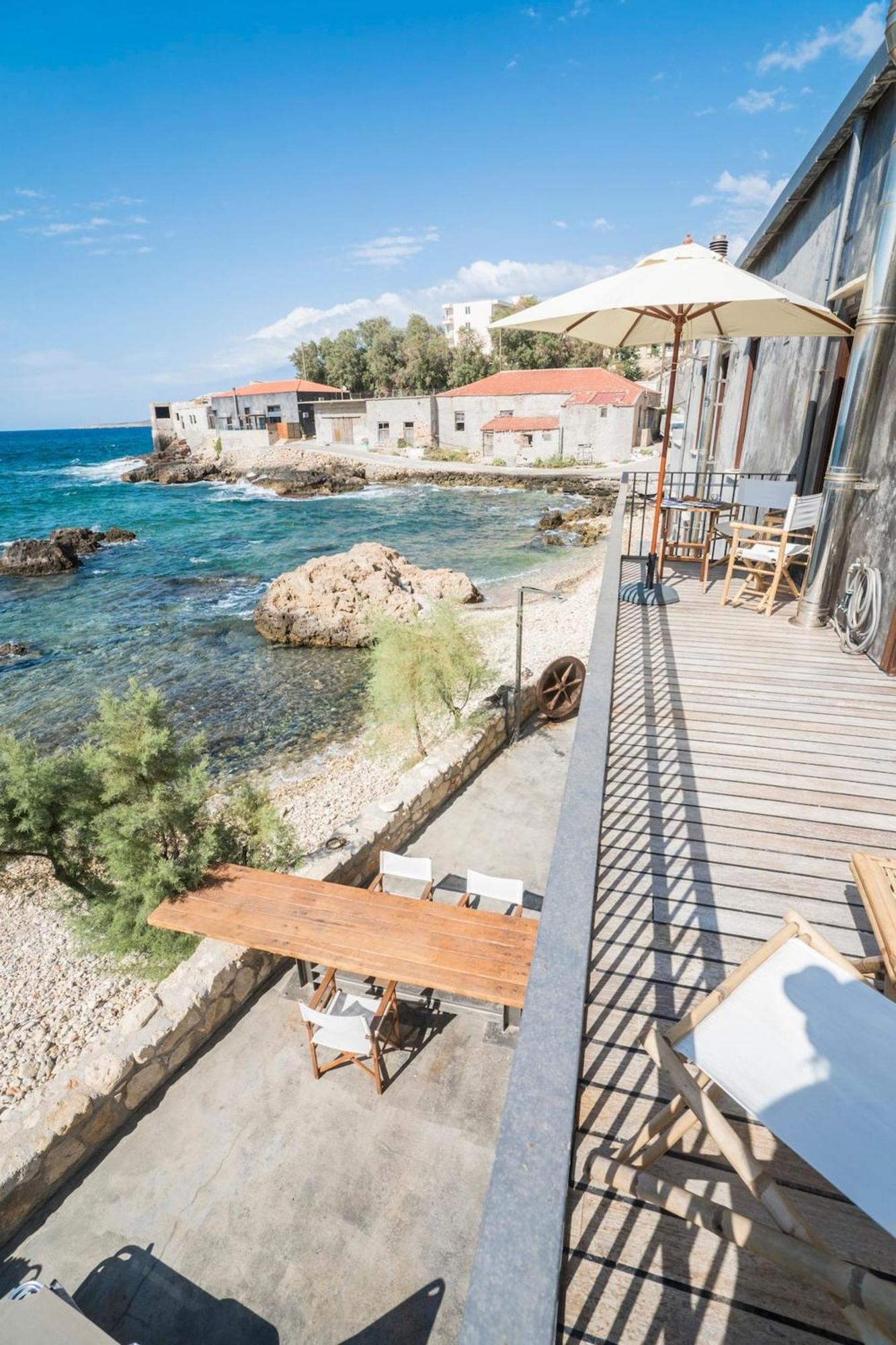 Kito- Transformed House On The Water'S Edge Villa Chania  Luaran gambar